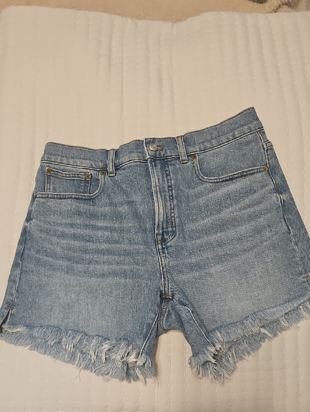 Madewell The Perfect Mid-Length Jean Short